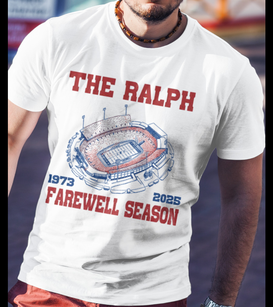 The Ralph Stadium Farewell Season 1973-2025 Buffalo Bills NFL T-Shirt