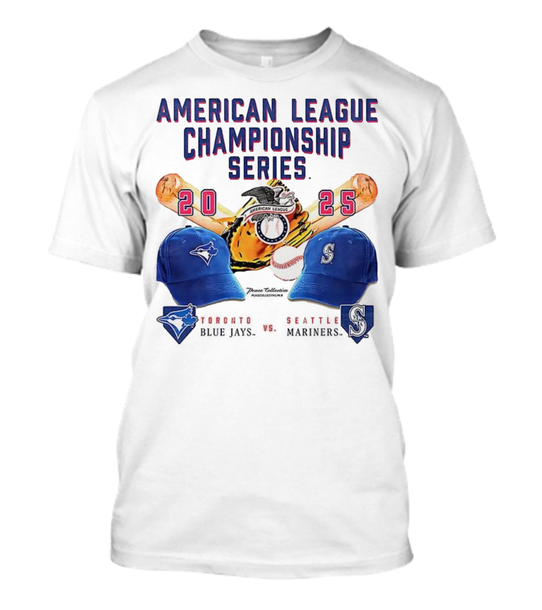 American League Championship Series 2025 Toronto Blue Jays Vs Seattle Mariners T-Shirt