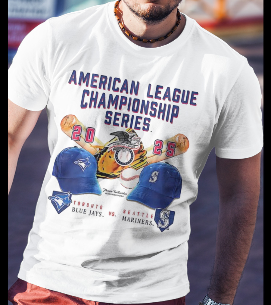 American League Championship Series 2025 Toronto Blue Jays Vs Seattle Mariners T-Shirt