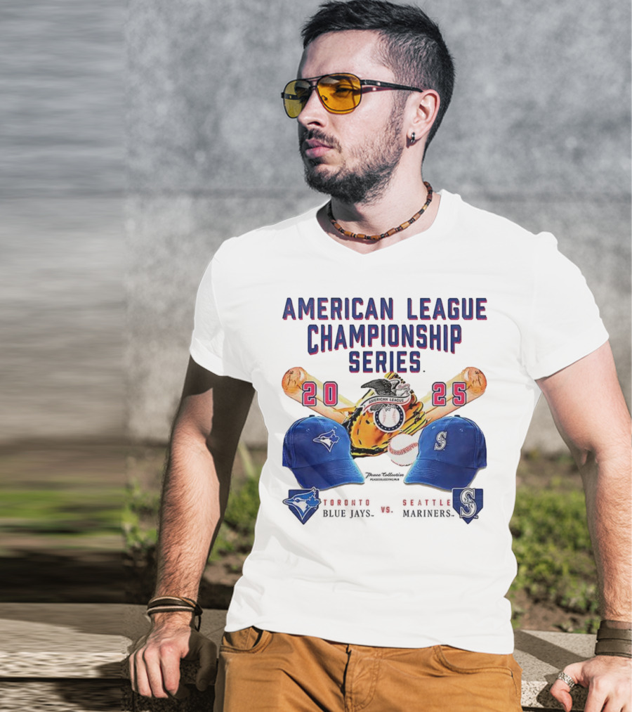 American League Championship Series 2025 Toronto Blue Jays Vs Seattle Mariners T-Shirt
