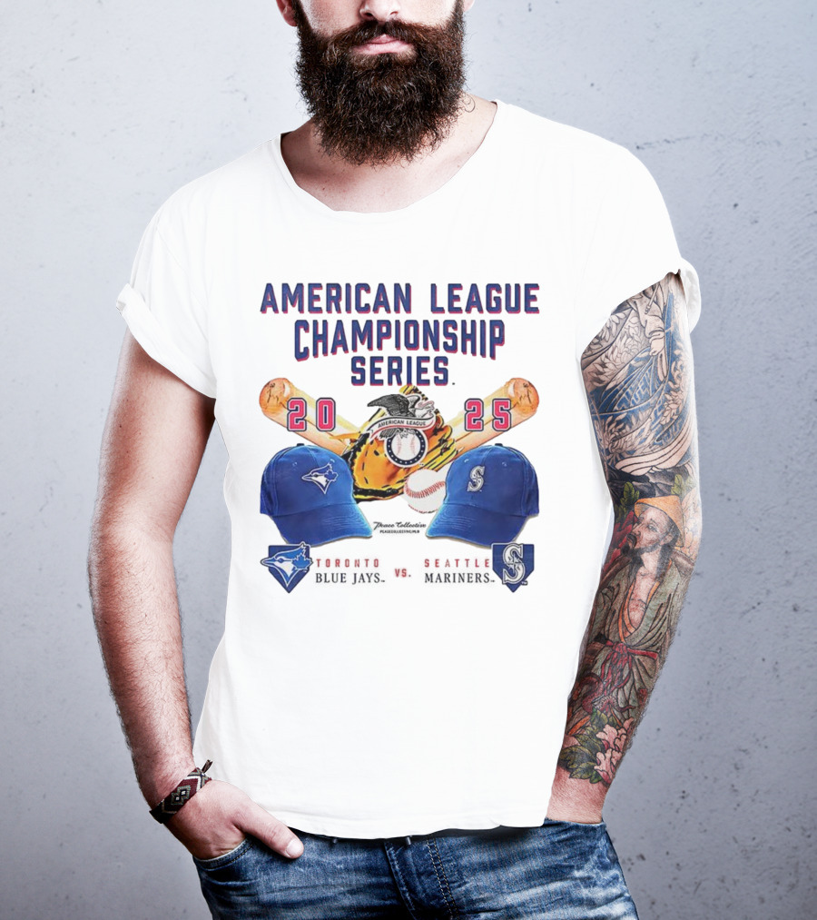 American League Championship Series 2025 Toronto Blue Jays Vs Seattle Mariners T-Shirt