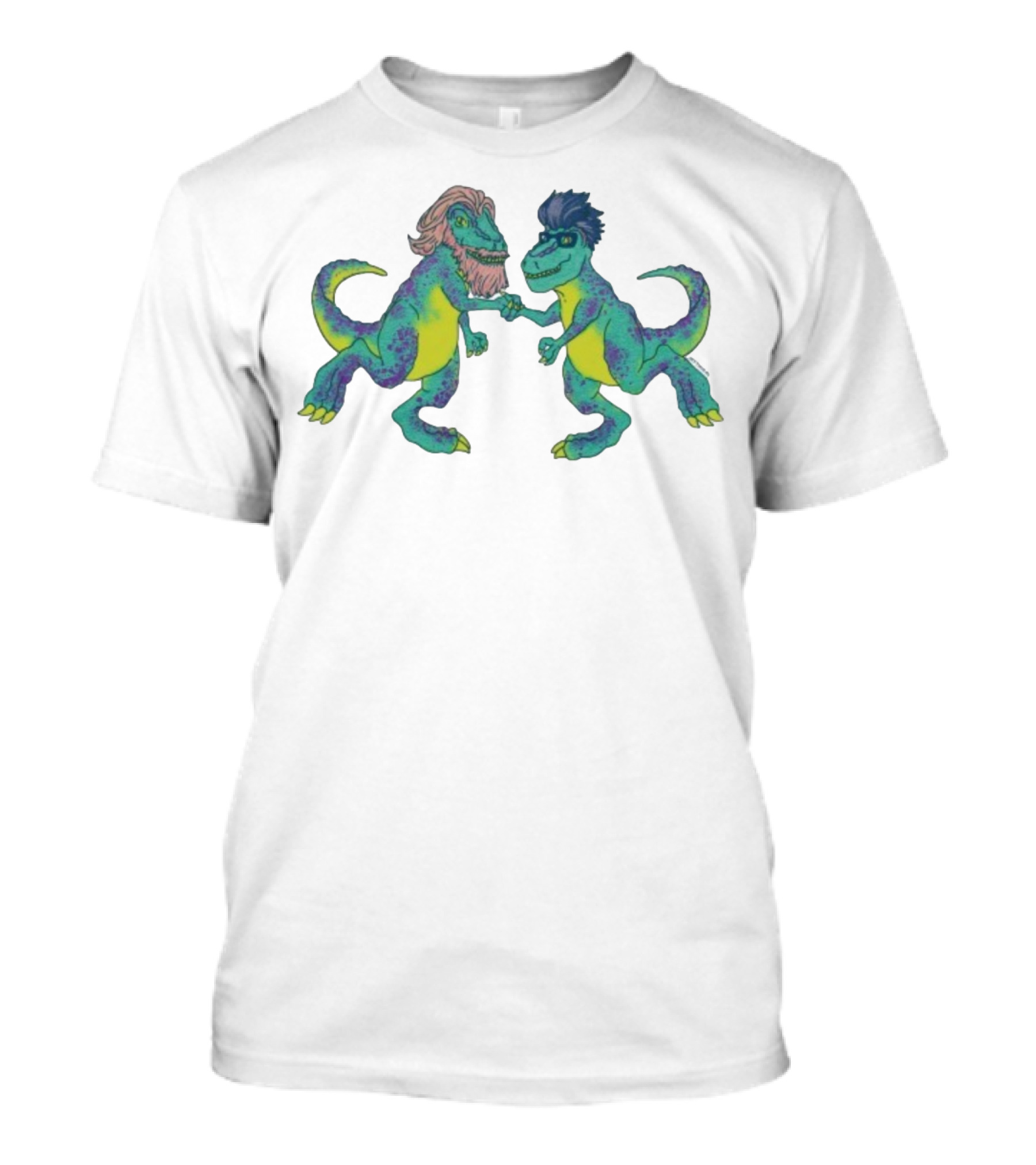 Tyrannosaurus Rhett & Link Dinosaur Handshake T-Shirt