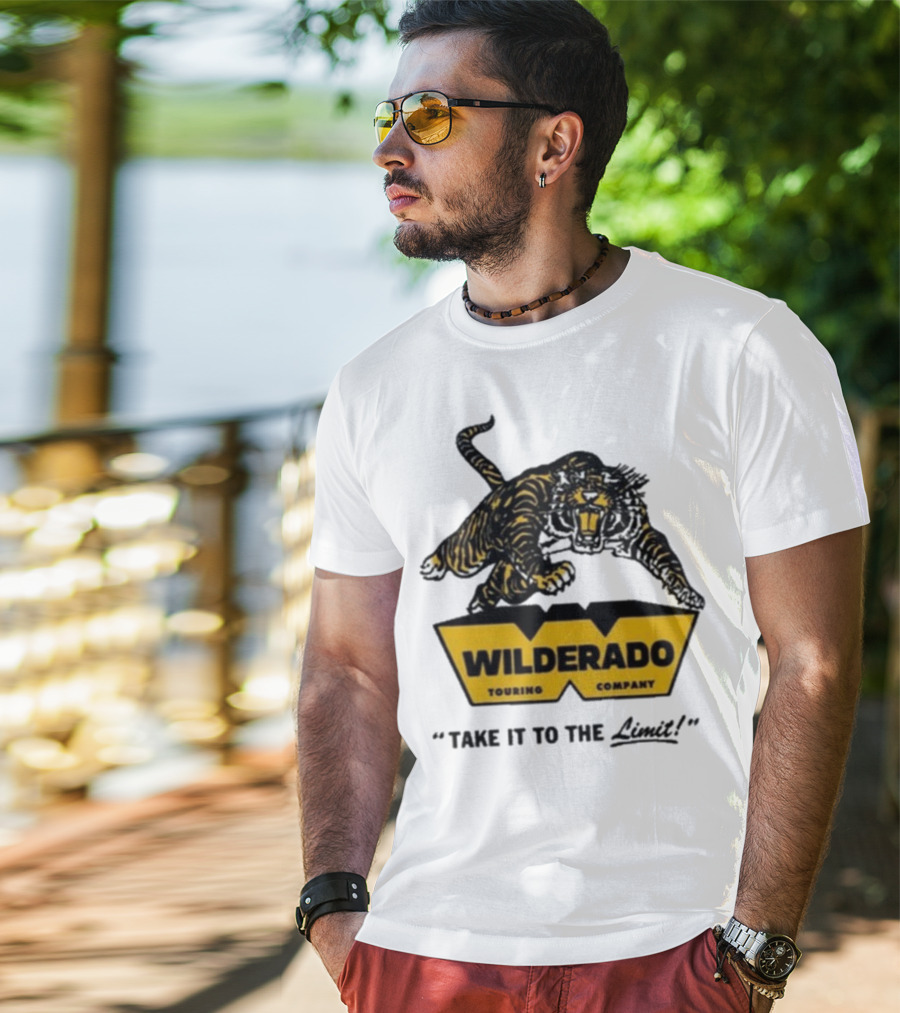 Wilderado Touring Company Take It To The Limit Tiger Logo T-Shirt