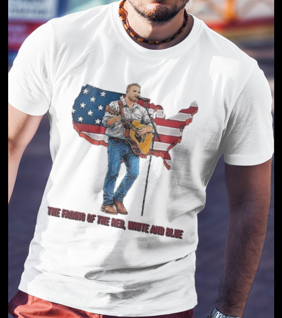 Zach Bryan The Fading Of The Red White And Blue T-Shirt
