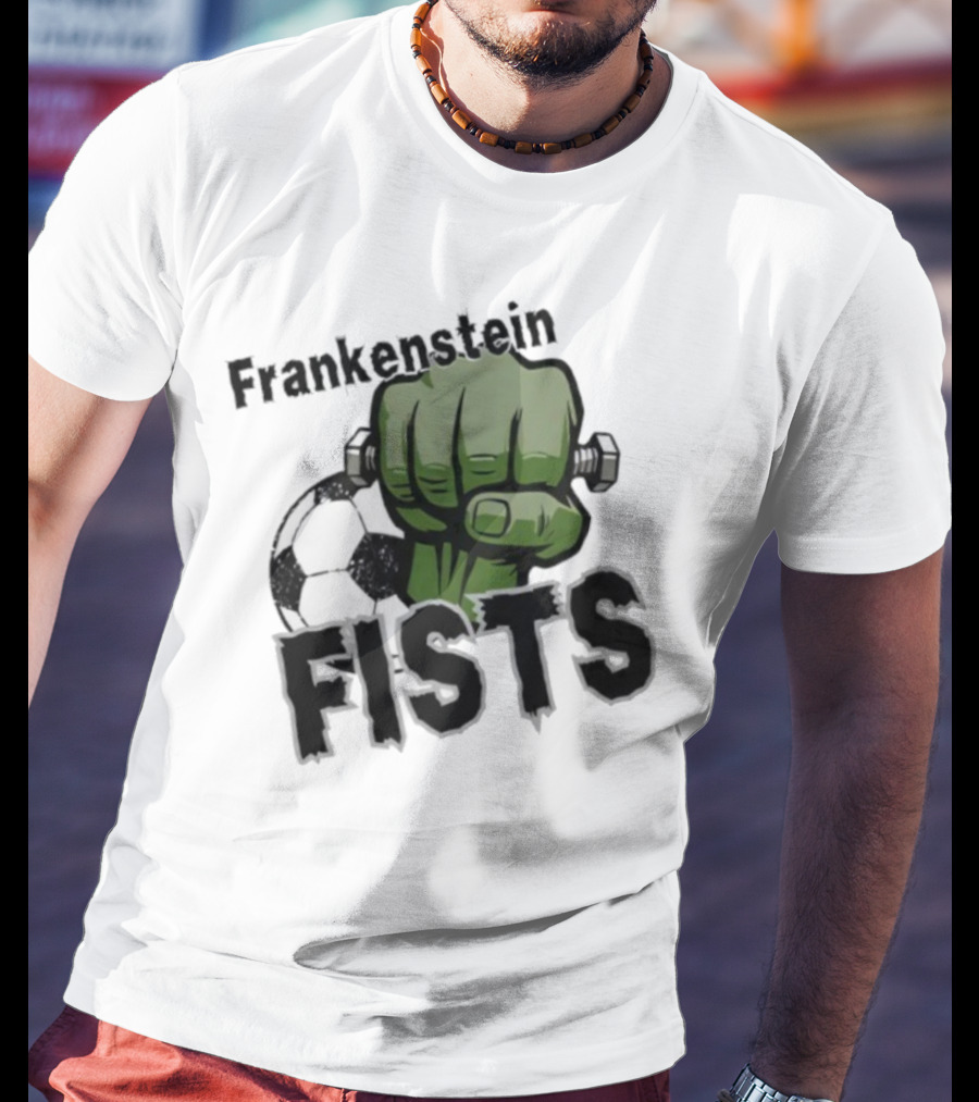 Frankenstein Soccer Fists T-Shirt