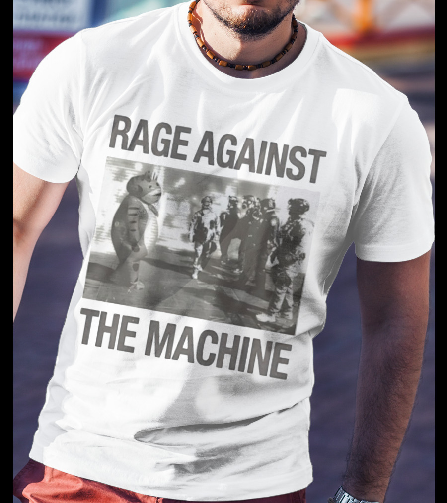 Rage Against The Machine Frog Confrontation T-Shirt