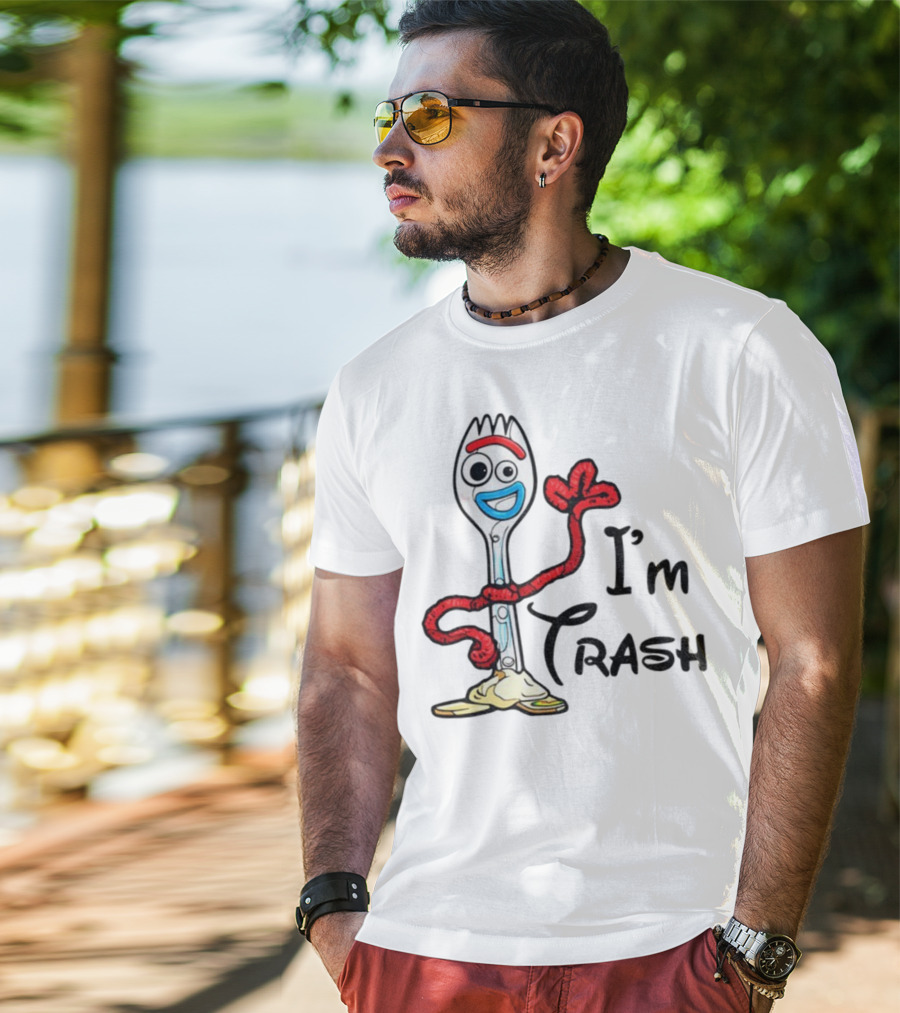 I’m Trash Fork Toy Story Pixar Character T-Shirt
