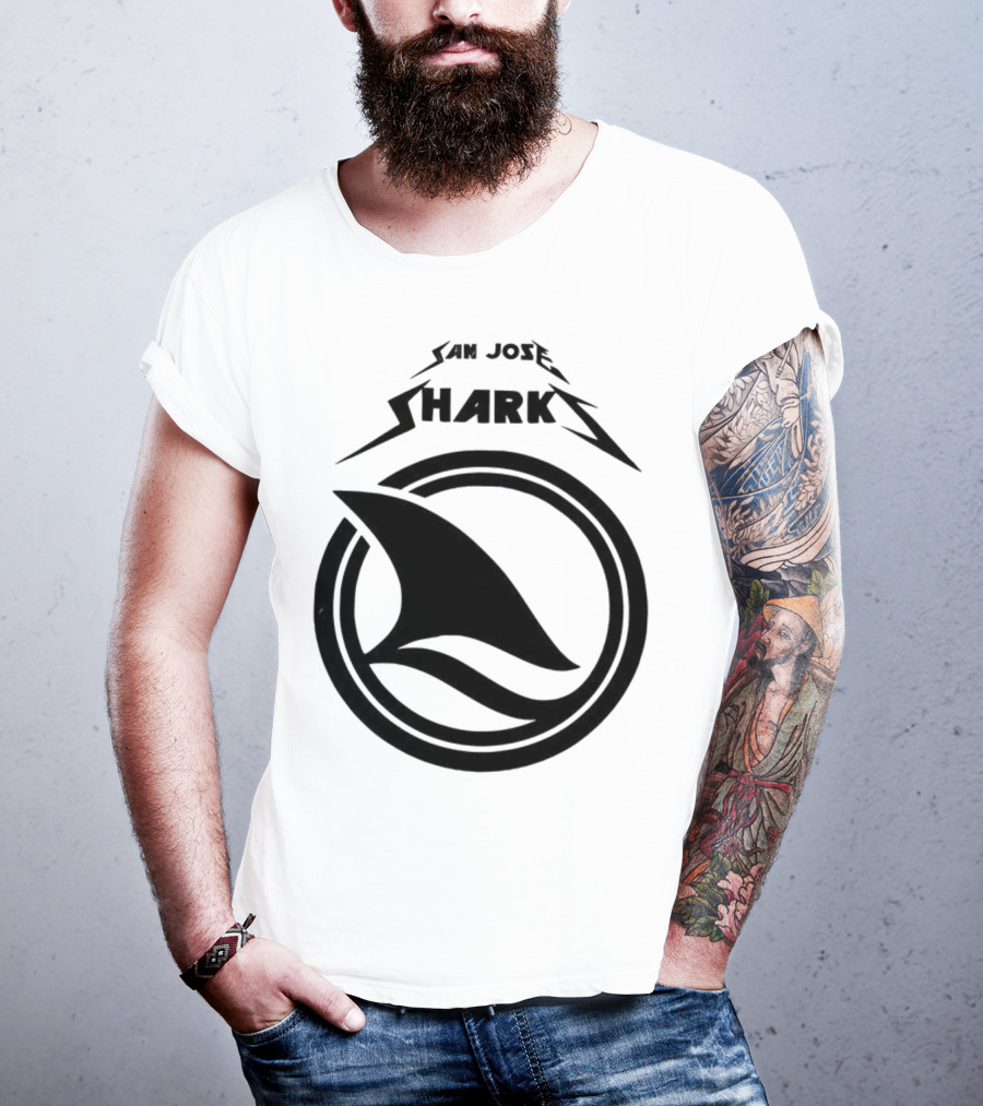 San Jose Sharks Shark Fin Game Day Favorite T-Shirt