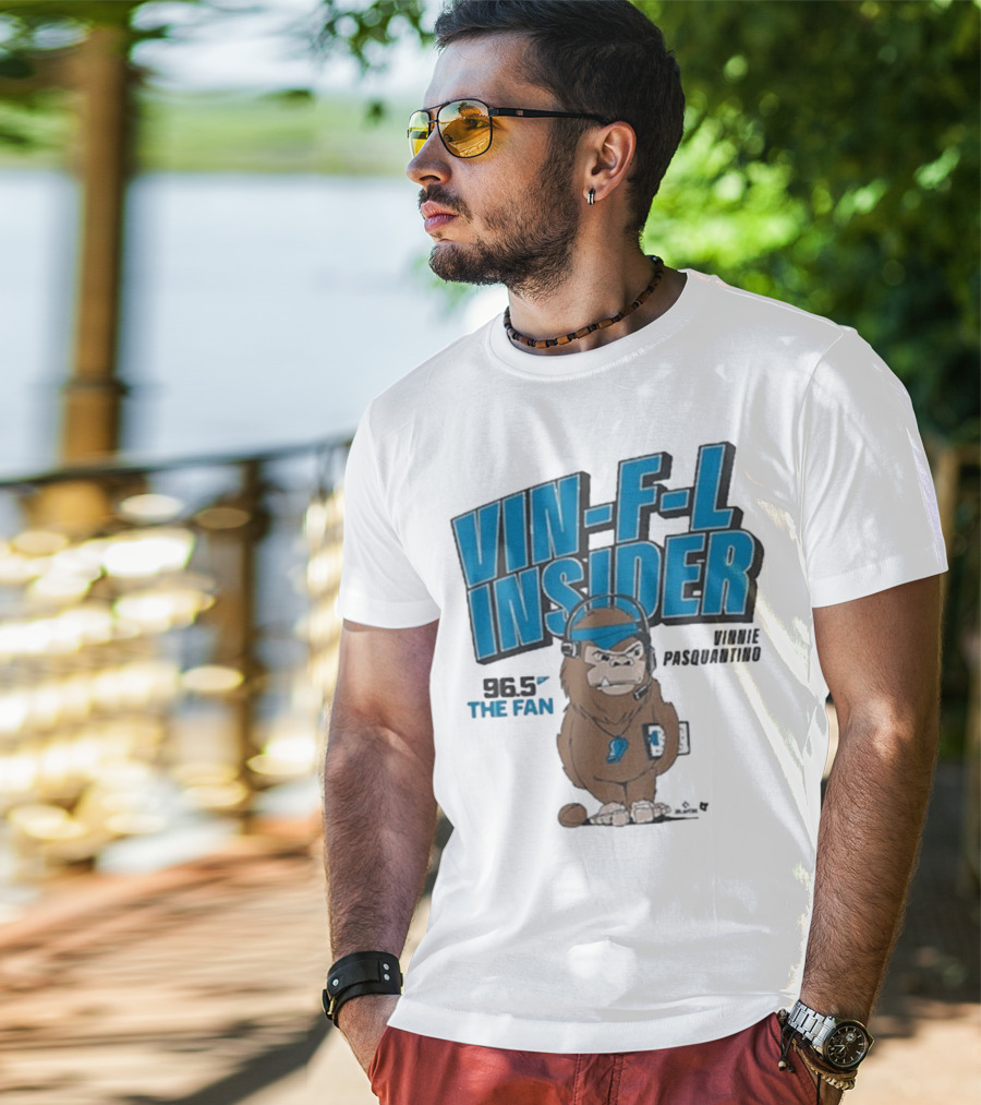 Vin-F-L Insider Vinnie Pasquantino 96.5 The Fan T-Shirt