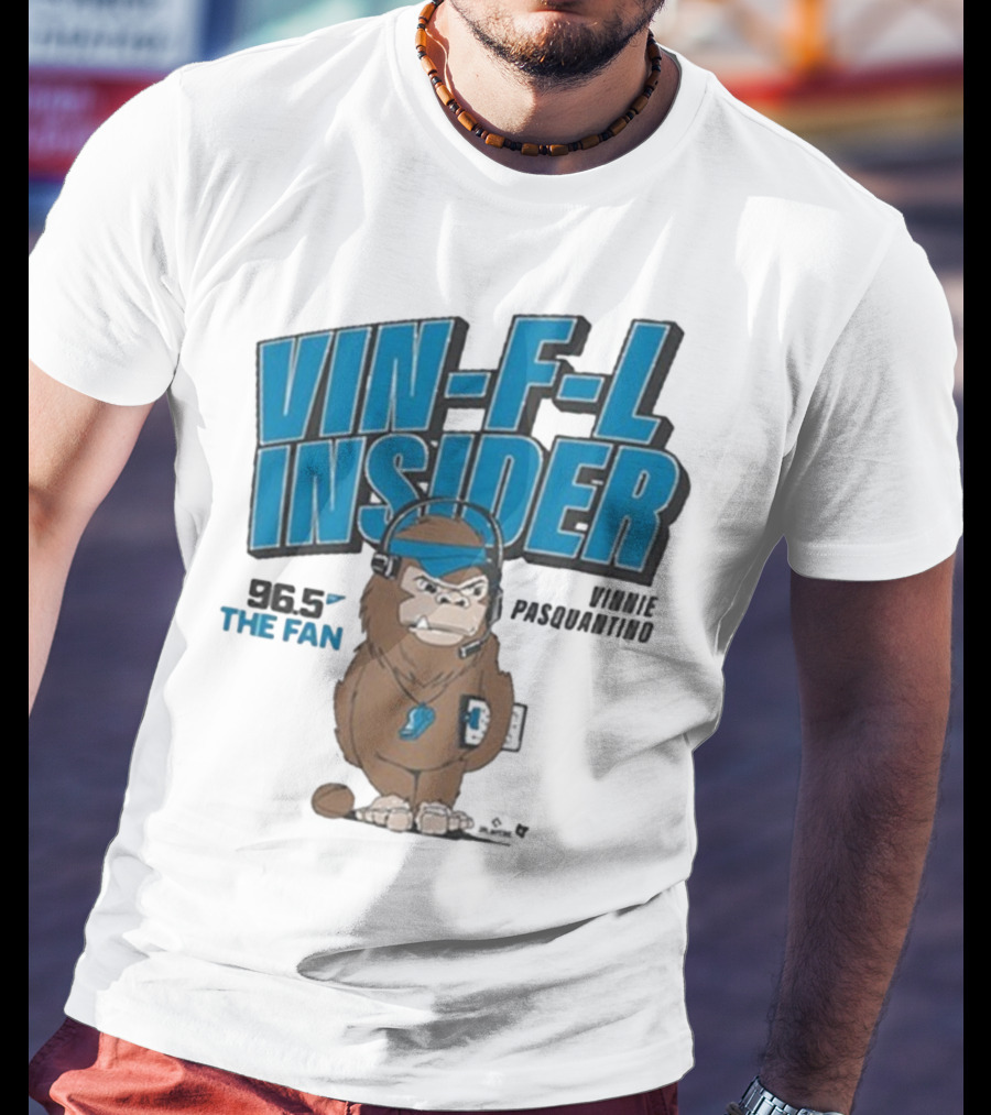 Vin-F-L Insider Vinnie Pasquantino 96.5 The Fan T-Shirt