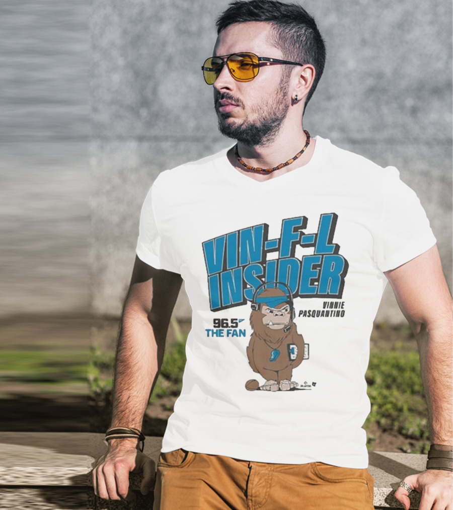 Vin-F-L Insider Vinnie Pasquantino 96.5 The Fan T-Shirt