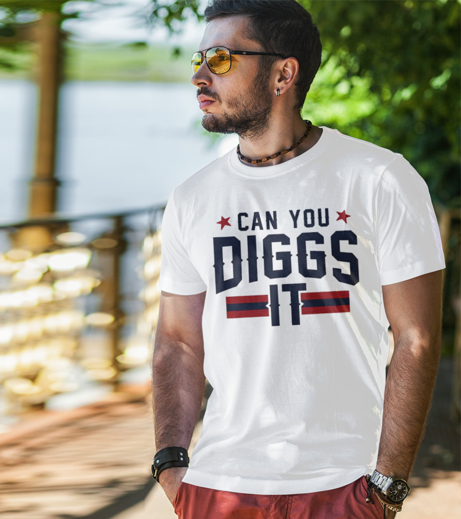 Can You Diggs It Meme Red Blue Star Stripes T-Shirt
