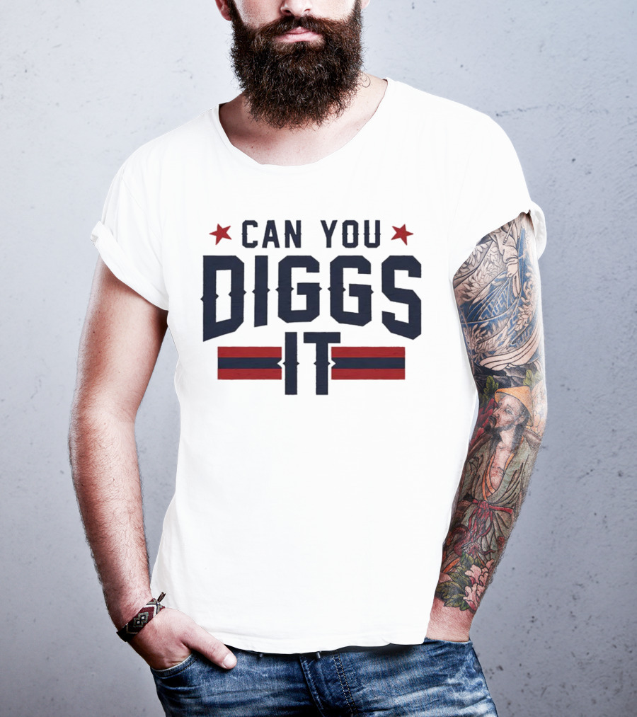 Can You Diggs It Meme Red Blue Star Stripes T-Shirt