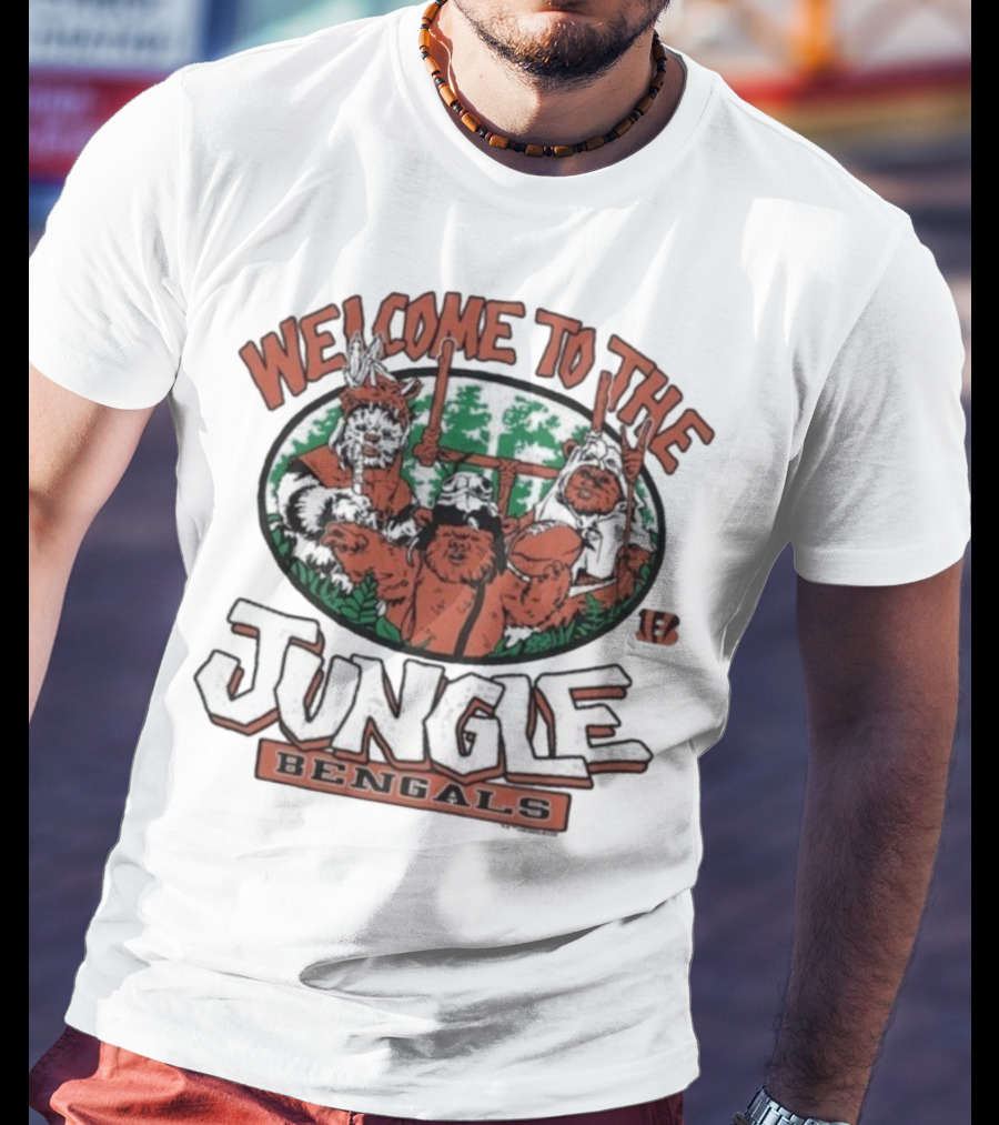 Welcome To The Jungle Bengals Star Wars X NFL Crossover T-Shirt