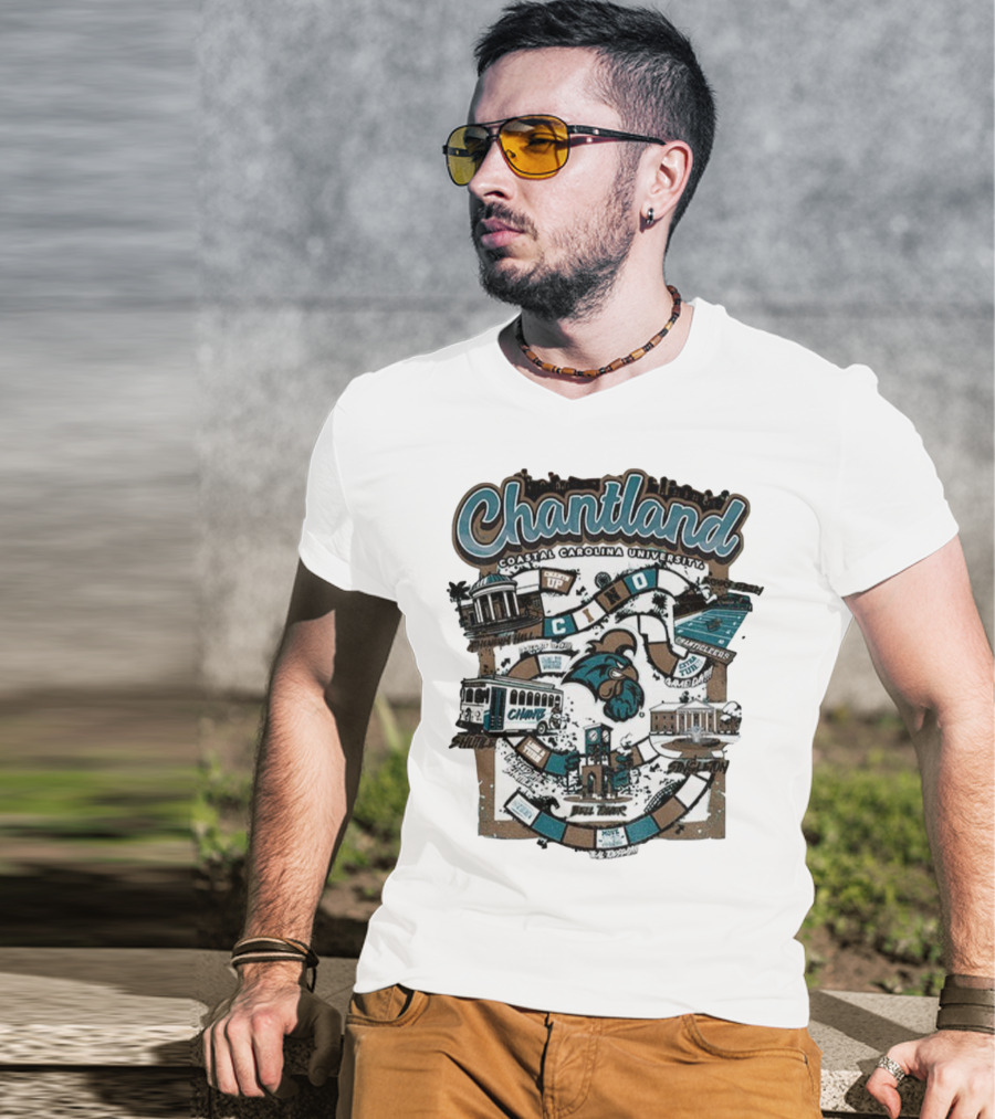 Chantland Coastal Carolina University Chanticleers CINO Gameday T-Shirt