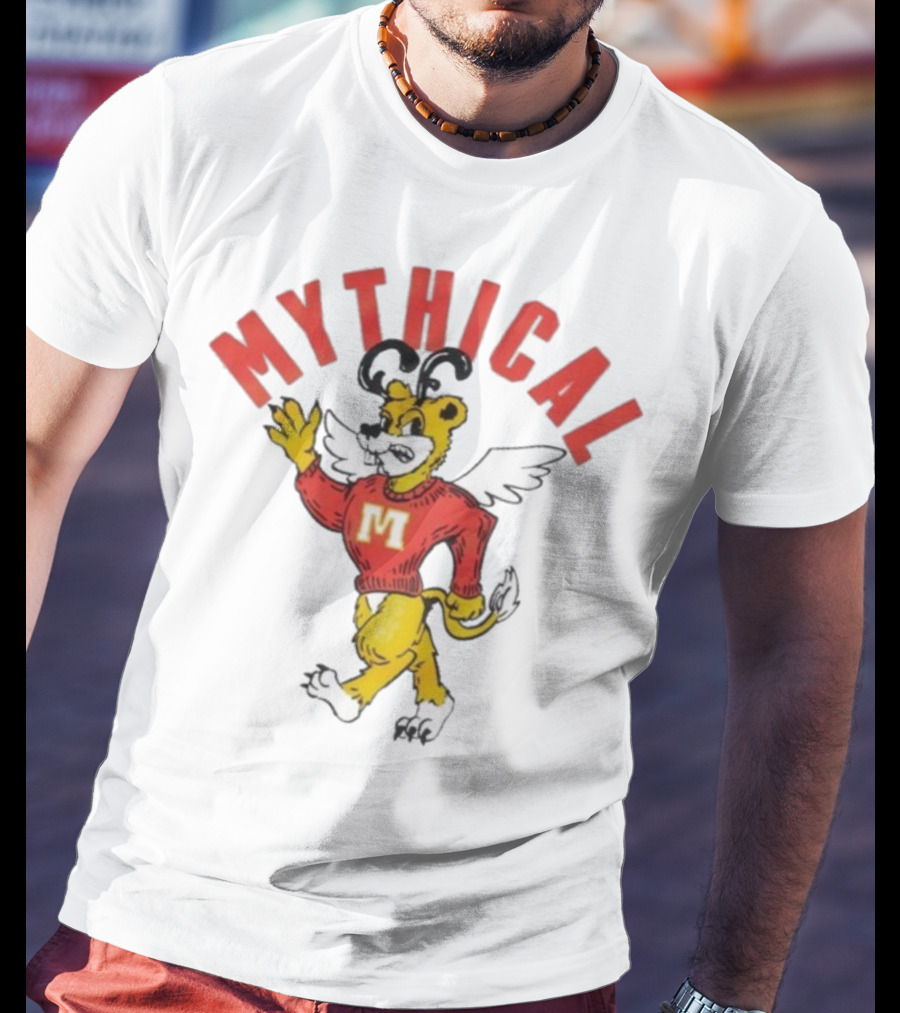 Mythical Randlers Winged Mascot Sweater M T-Shirt