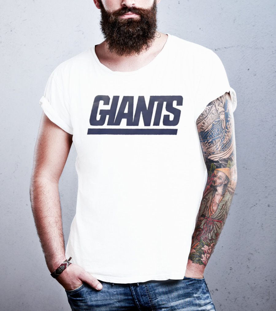 New York Giants Classic Symbol Navy Blue T-Shirt