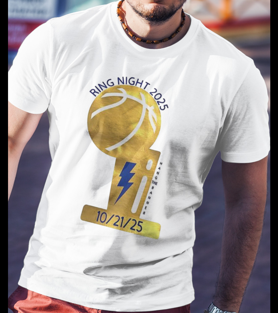 Ring Night 2025 Hang The Banner 10/21/25 Championship Celebration T-Shirt