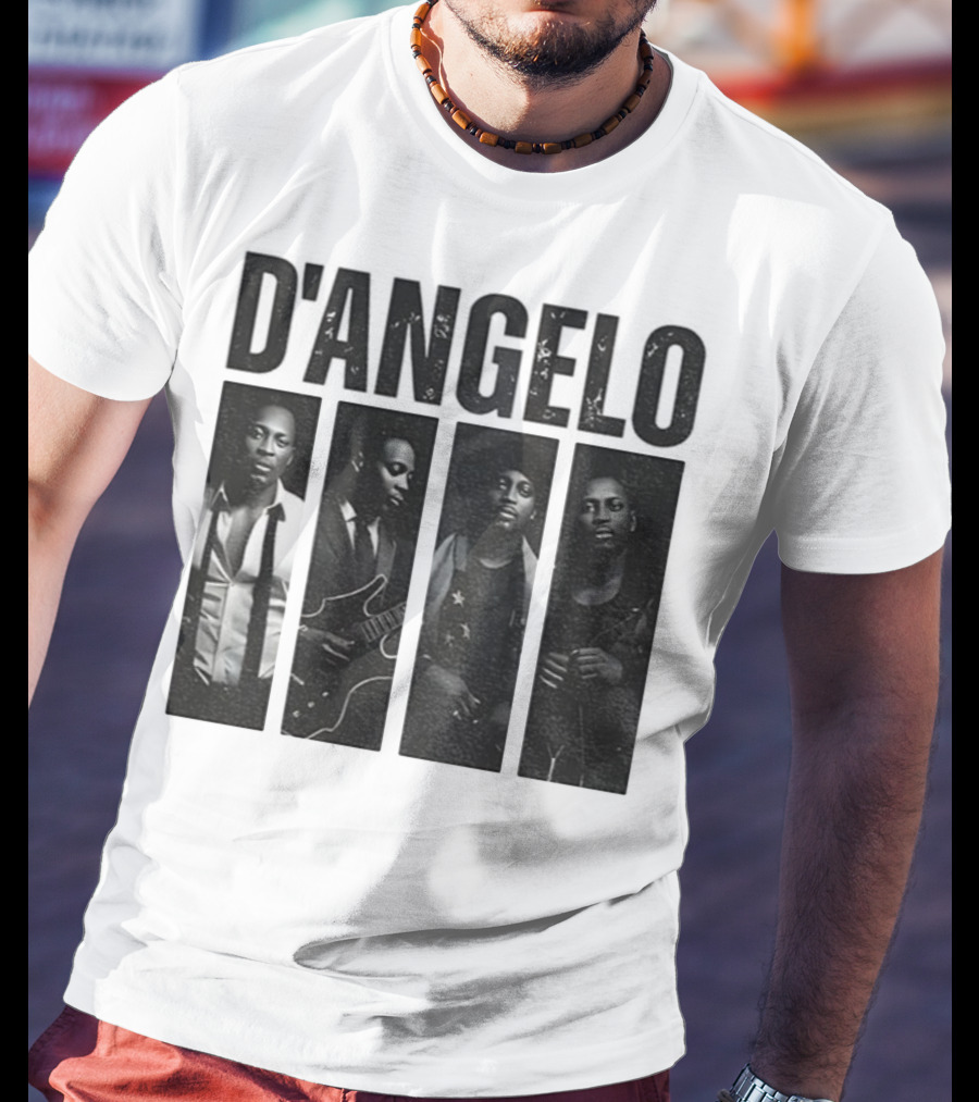 RIP D’Angelo Thanks For Memories 1974 2025 Iconic Music Legend Tribute T-Shirt