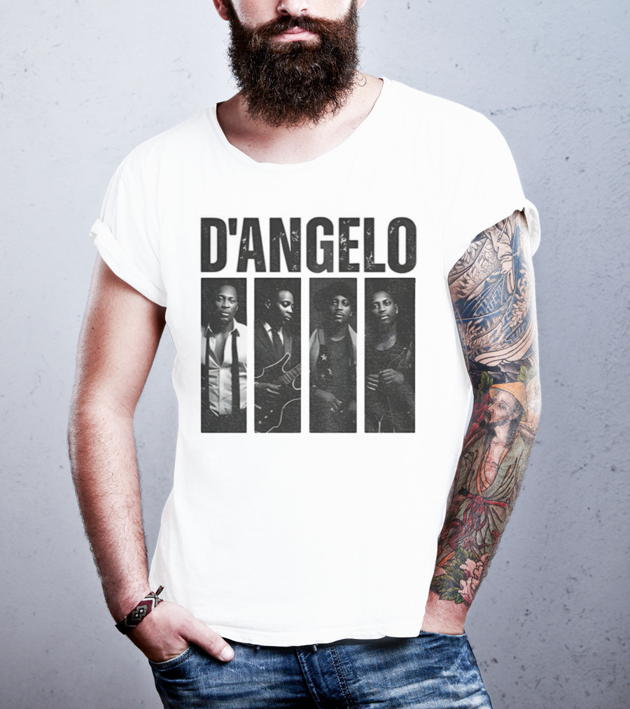 RIP D’Angelo Thanks For Memories 1974 2025 Iconic Music Legend Tribute T-Shirt