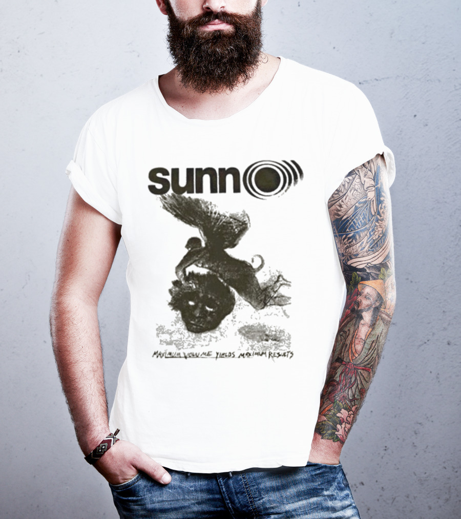 Sunn O))) Maximum Volume Angel Head Tour 2012 2013 US Japan EU T-Shirt