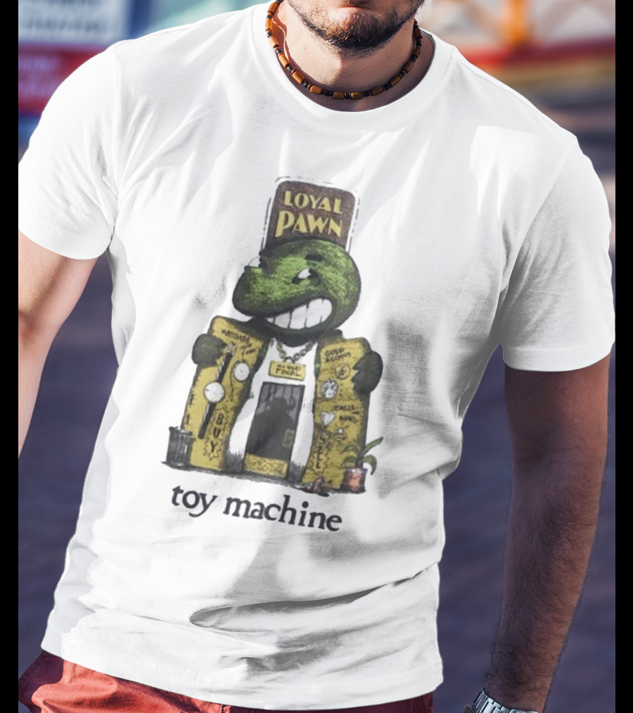 Toy Machine Loyal Pawn Frog With Open Jacket T-Shirt