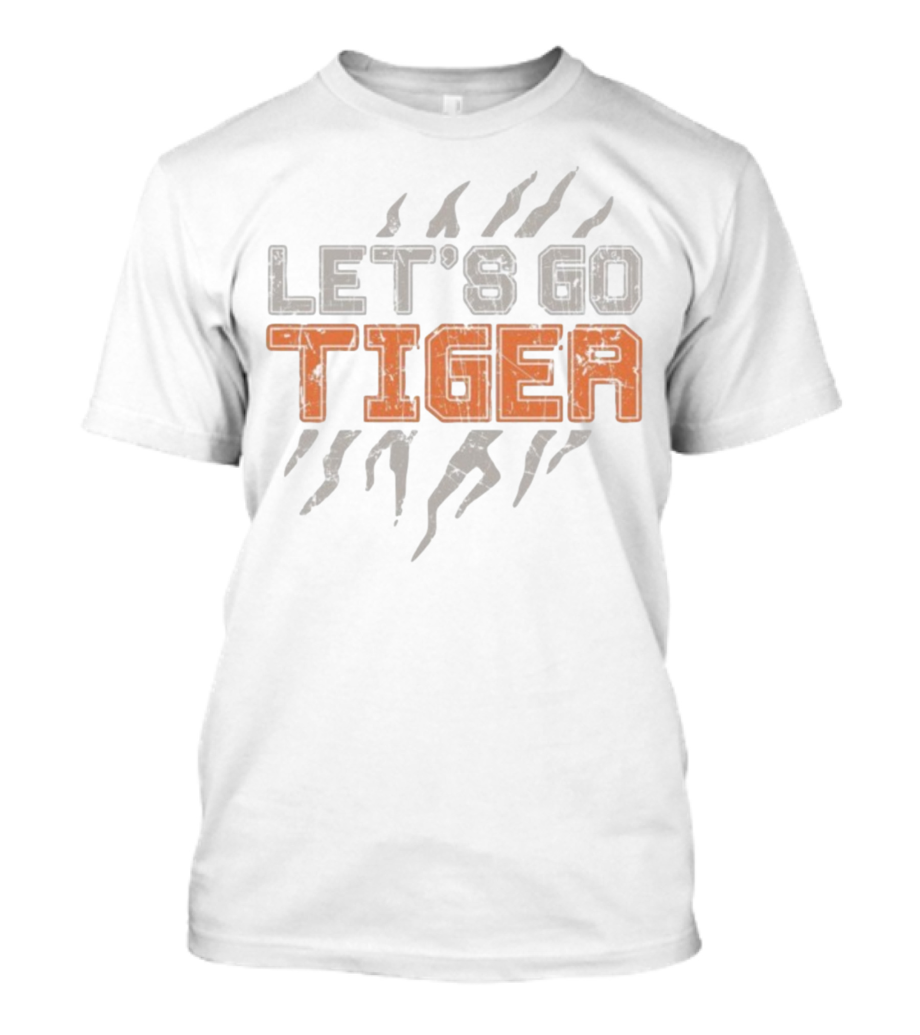 Cincinnati Bengals Let's Go Tiger Stripes T-Shirt