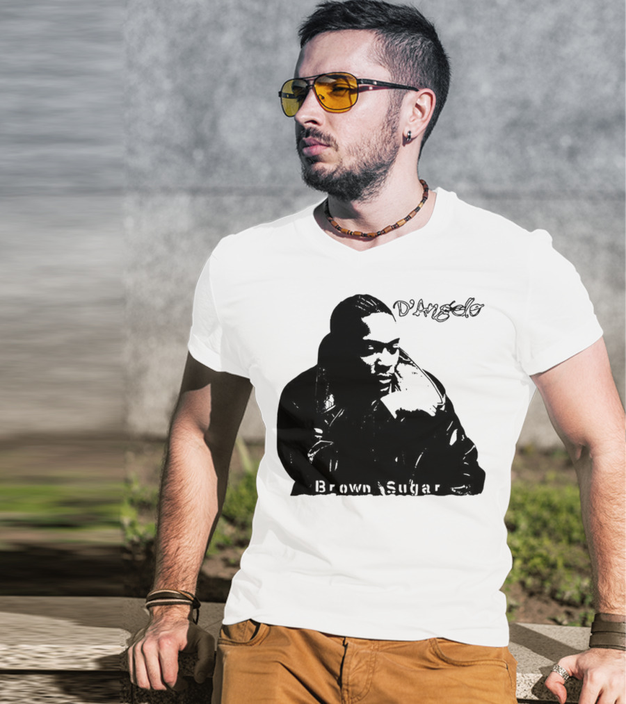 D’Angelo Brown Sugar 90s R&B 2000s Music Retro Style T-Shirt