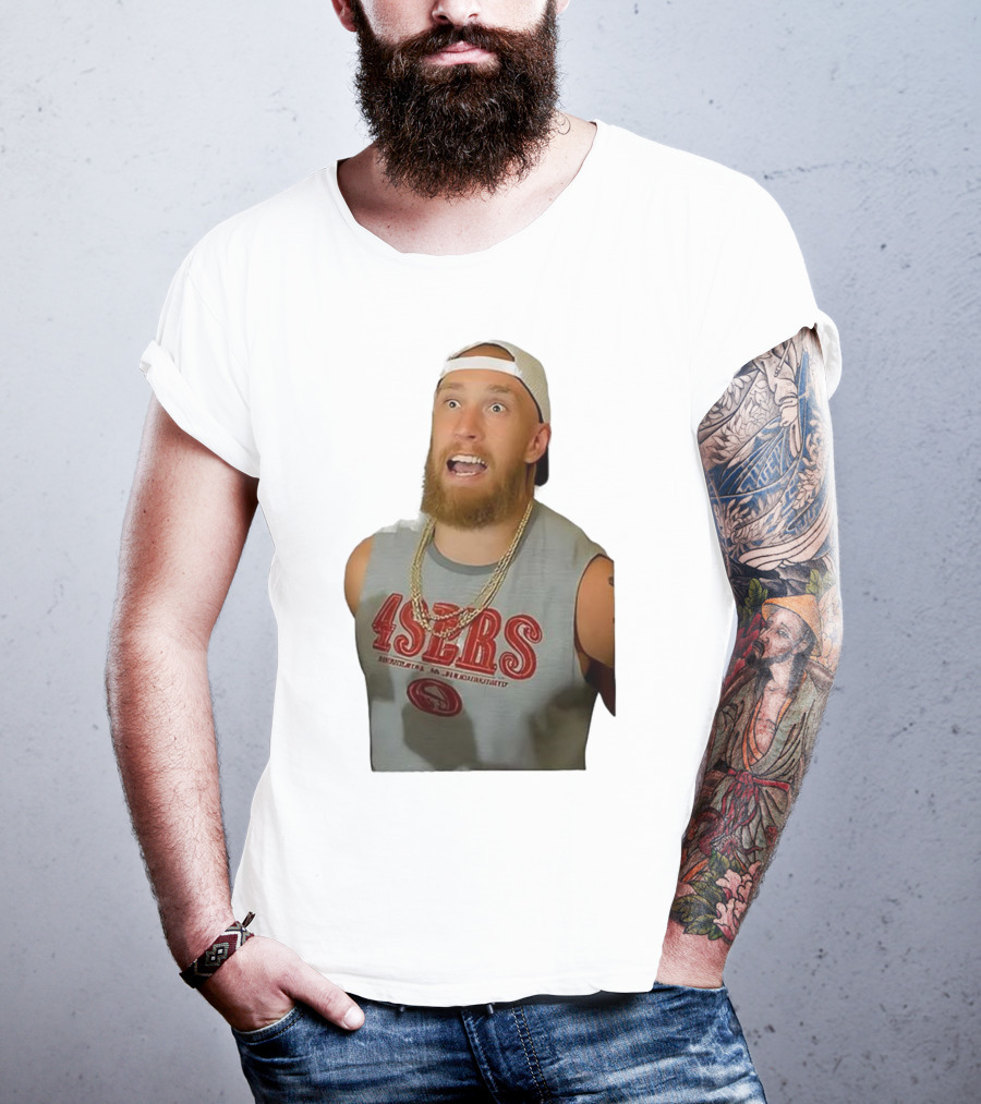 49ers 85 George Kittle San Francisco Football Insight T-Shirt