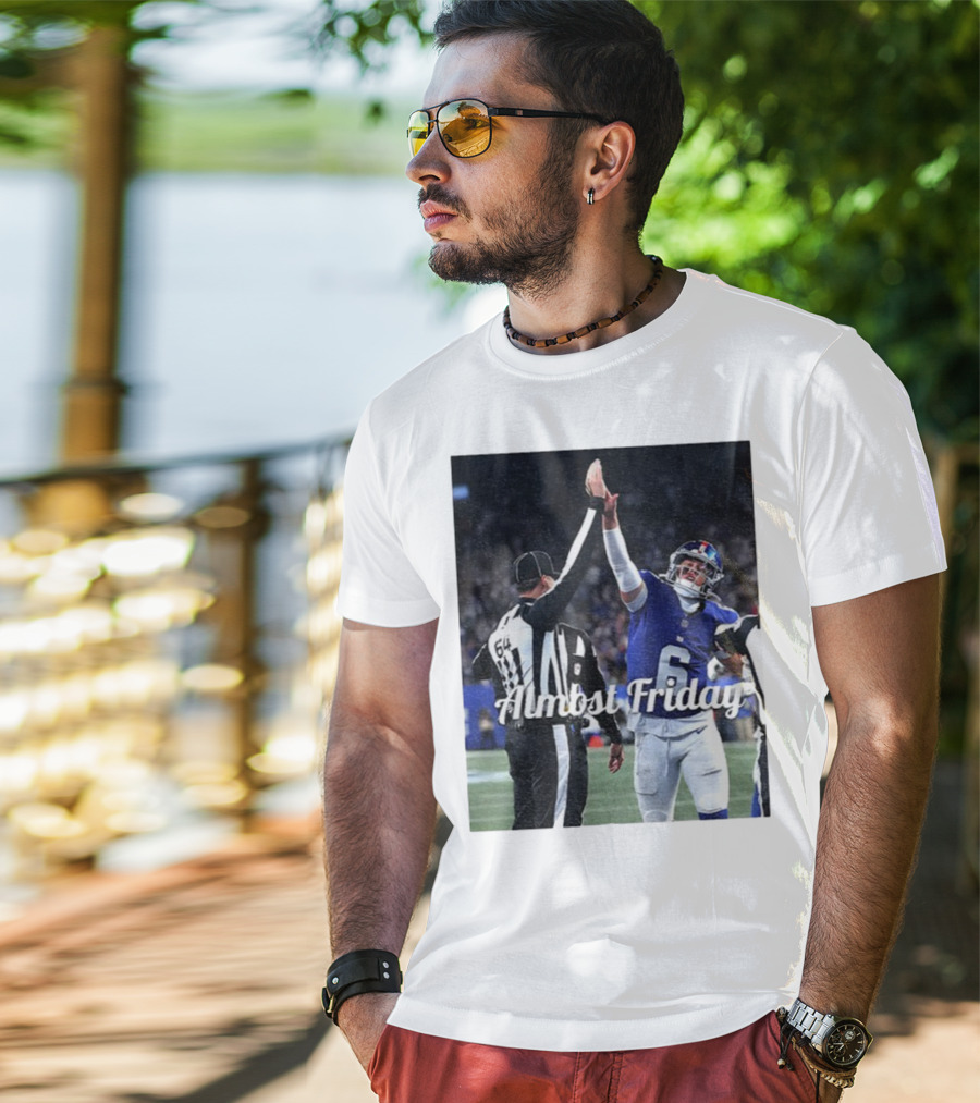 Almost Friday Jaxson Dart High Five Celebration T-Shirt