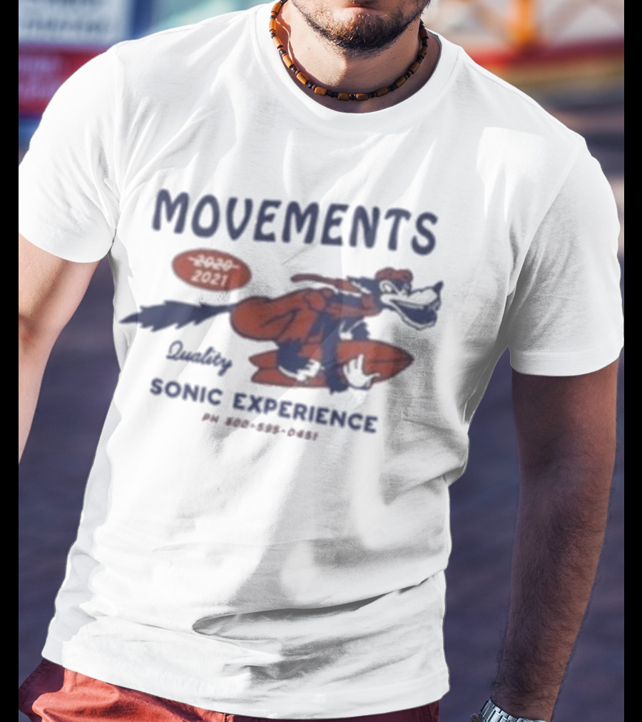 Movements 2020 2021 Woody Sonic Experience Wolf T-Shirt