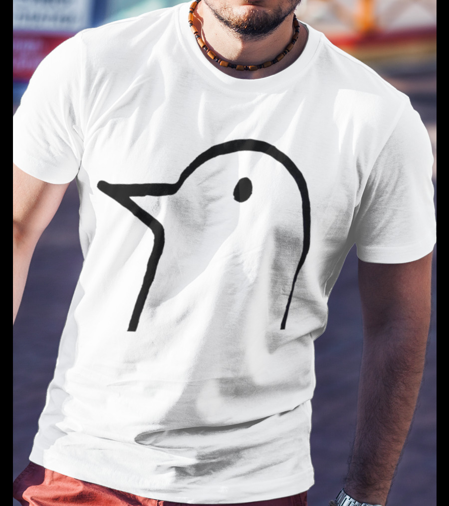 Oyasumi Punpun Iconic Bird Sketch Manga Symbol T-Shirt