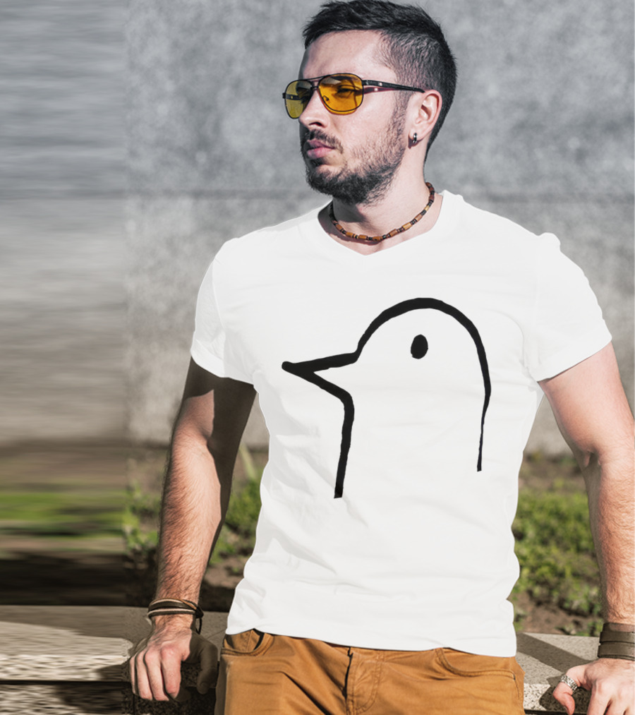 Oyasumi Punpun Iconic Bird Sketch Manga Symbol T-Shirt