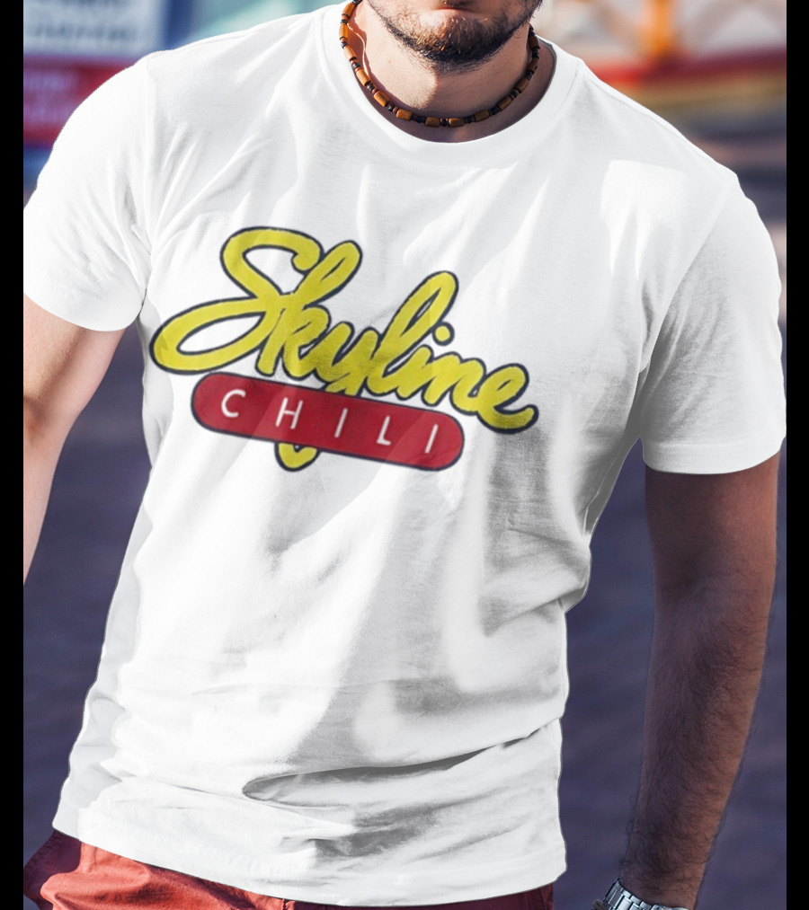 Skyline Chili Cincinnati Style Restaurant Classic Retro Logo T-Shirt