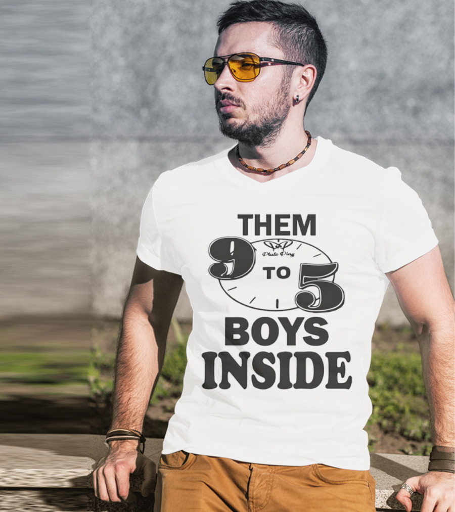 Them 9 To 5 Boys Inside Face T-Shirt