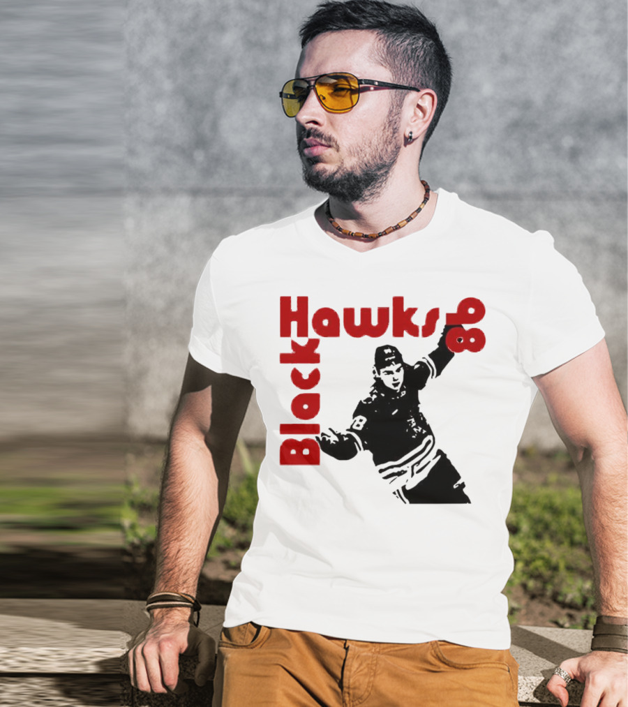 Chicago Blackhawks 98 NHL Hockey Player Celebration T-Shirt