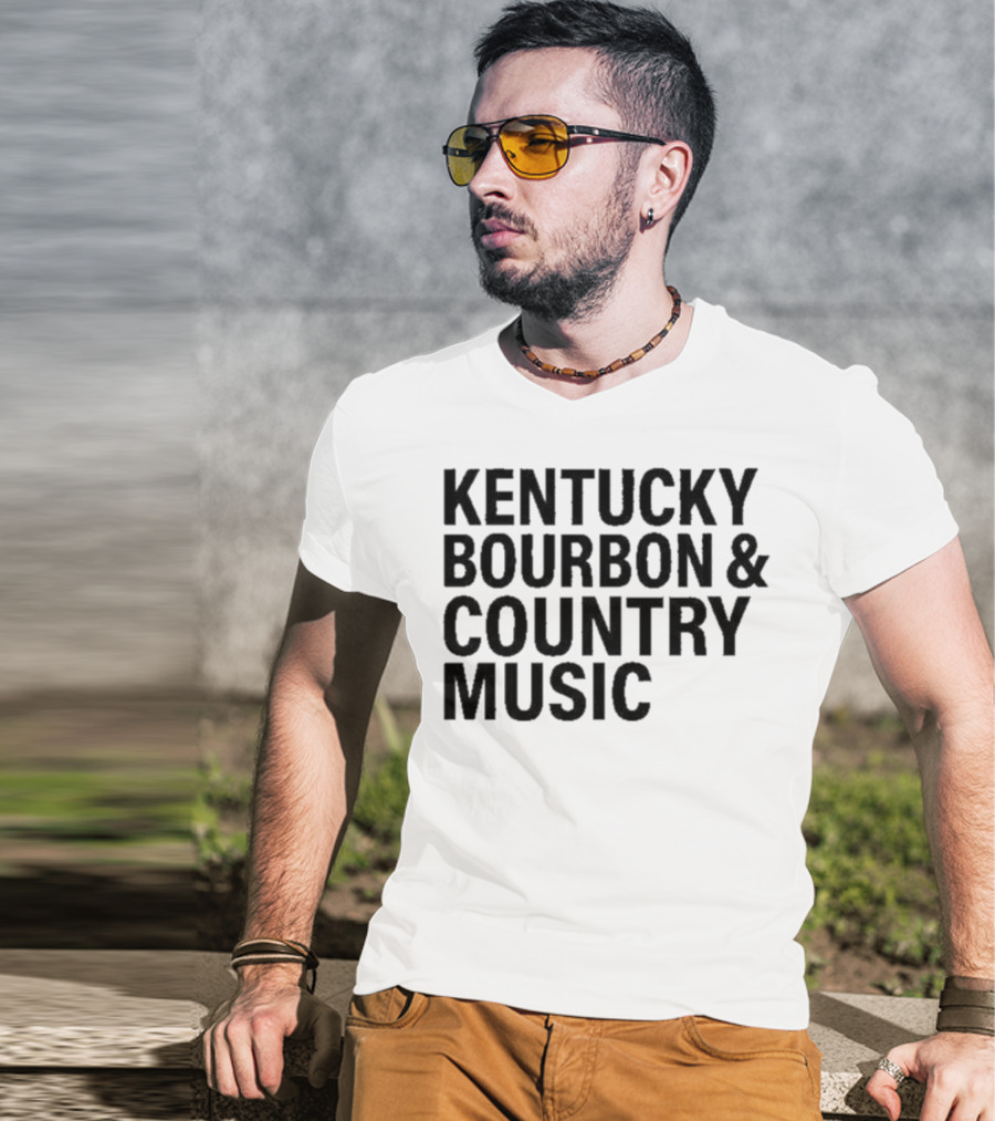 Kentucky Bourbon And Country Music Lover Essentials T-Shirt