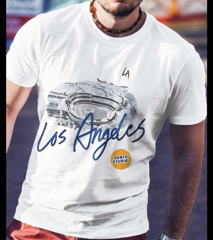 Los Angeles Dodger Stadium Vintage Jarto Studio 1883 Heritage T-Shirt