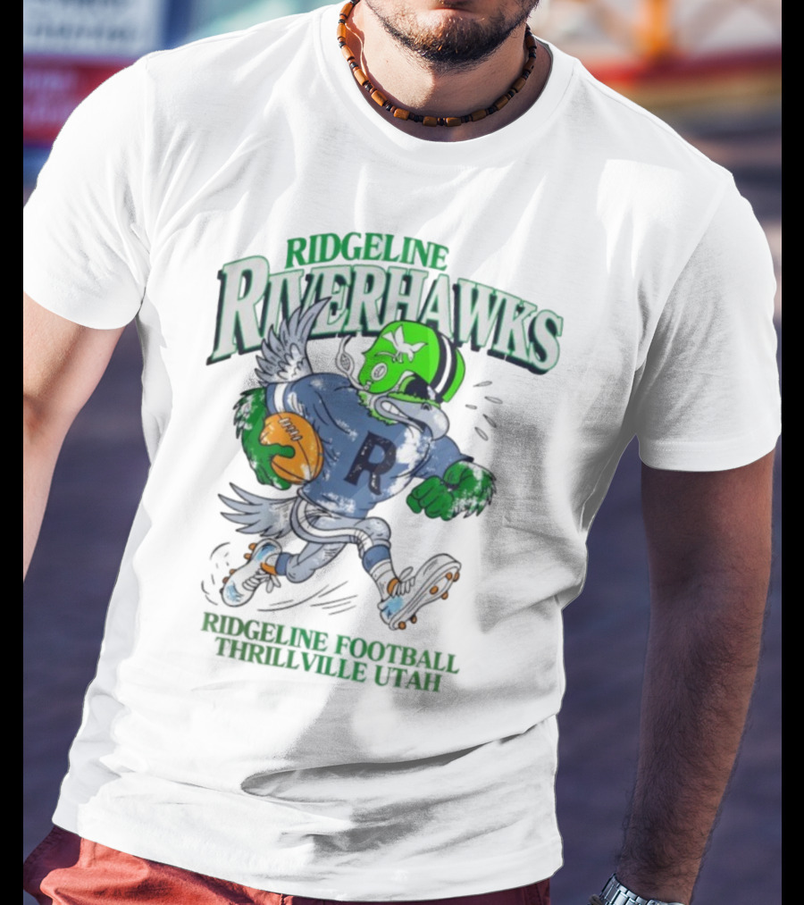 Ridgeline Riverhawks Football Thrillville Utah T-Shirt
