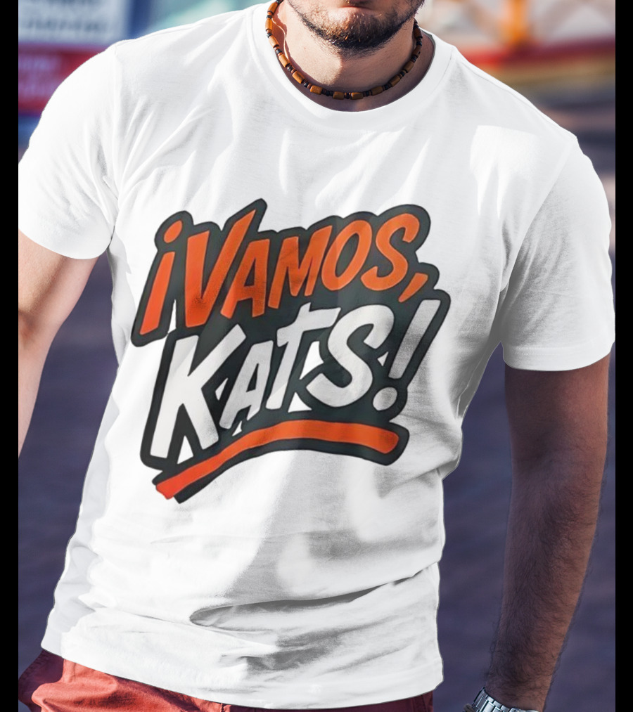 Sam Houston Bearkats Vamos Kats Football Enthusiasts Gear T-Shirt