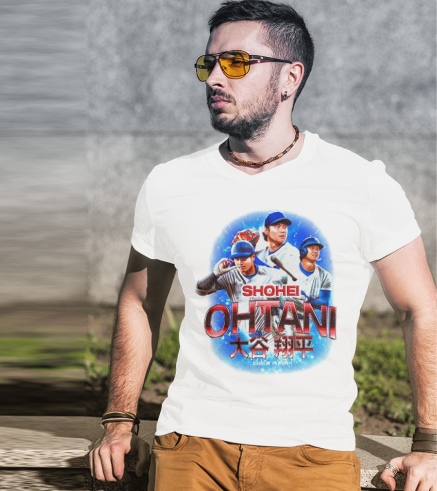Shohei Ohtani Los Angeles Players MLB Baseball Stars T-Shirt