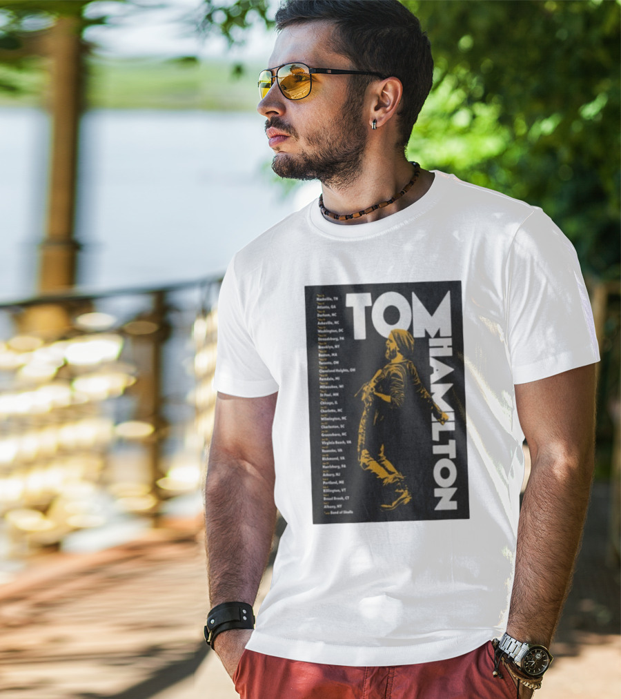 Tom Hamilton Jr Tour 2025 Nashville Atlanta Chicago Brooklyn Dates T-Shirt