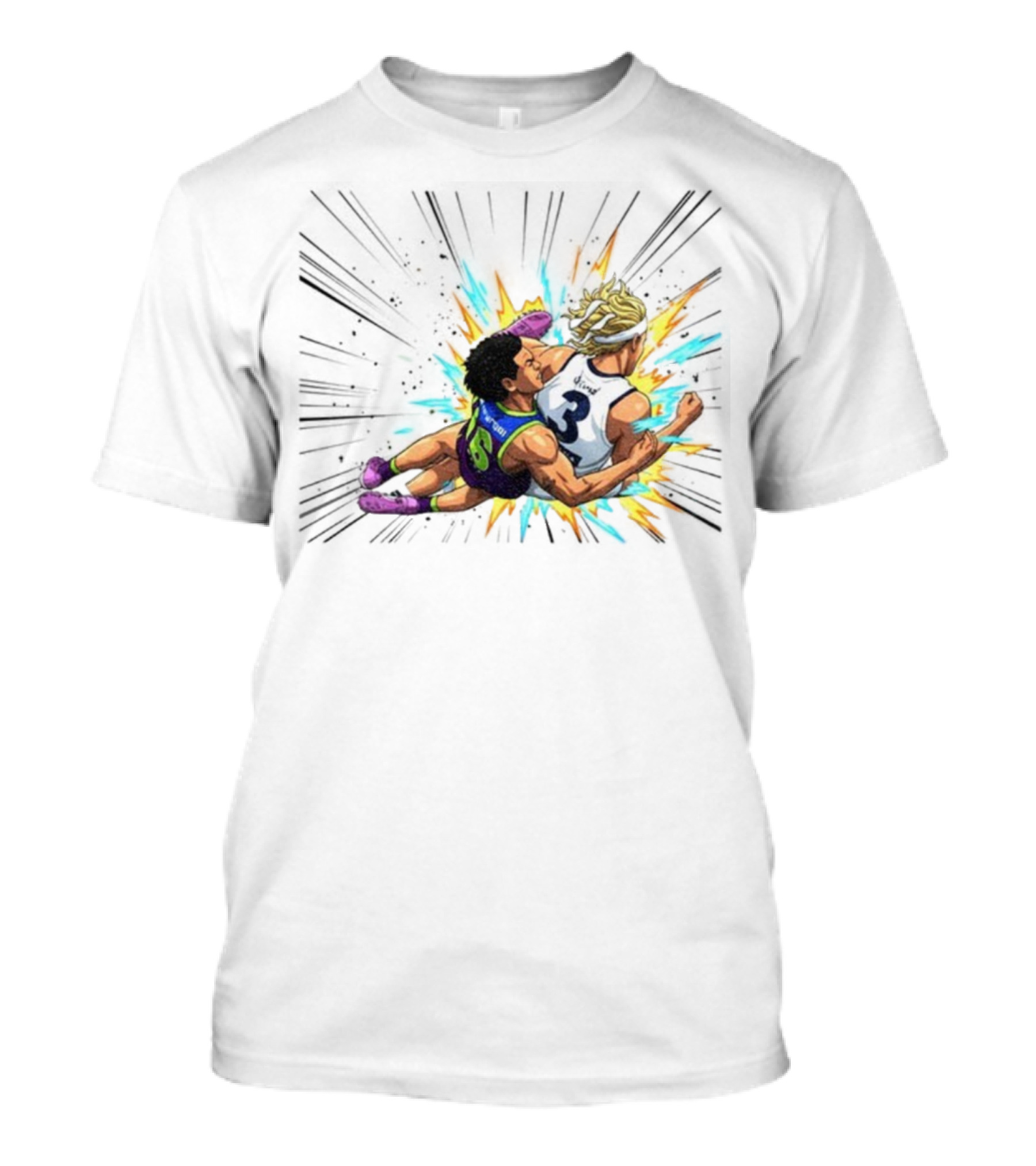 Cam Rayner Versus Smith Epic Headband Clash Moment T-Shirt