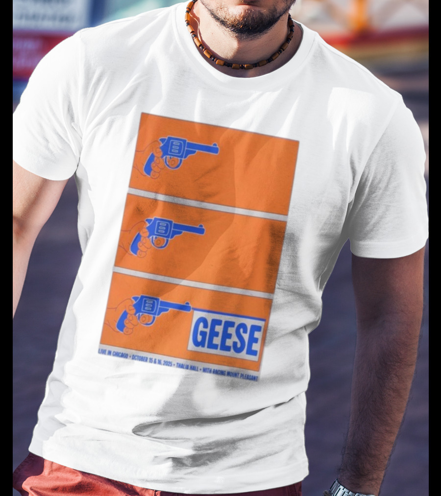 GEESE Live In Chicago Thalia Hall October 15 16 2025 Racing Mount Pleasant T-Shirt