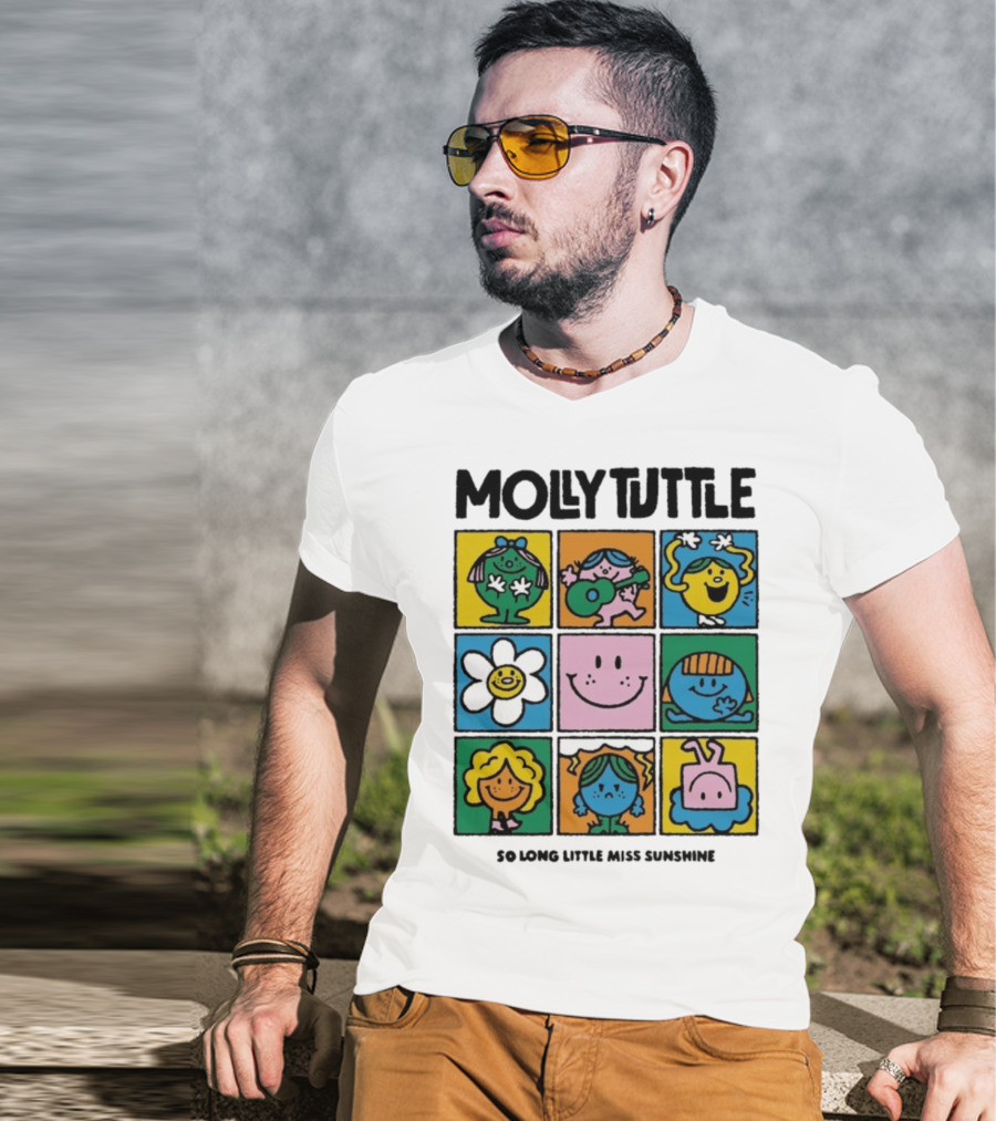 Molly Tuttle So Long Little Miss Sunshine Characters Iconic Pop Art Style T-Shirt