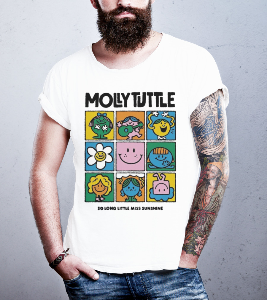 Molly Tuttle So Long Little Miss Sunshine Characters Iconic Pop Art Style T-Shirt