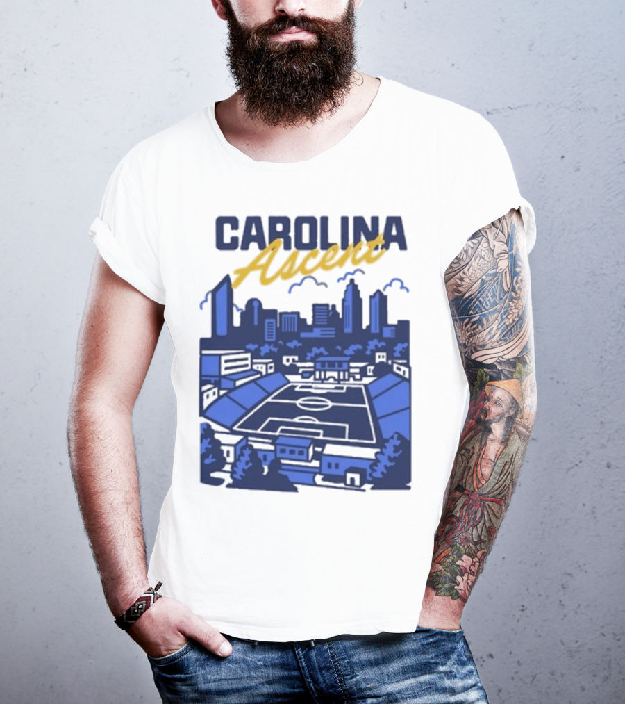 Carolina Ascent Skyline Stadium View T-Shirt