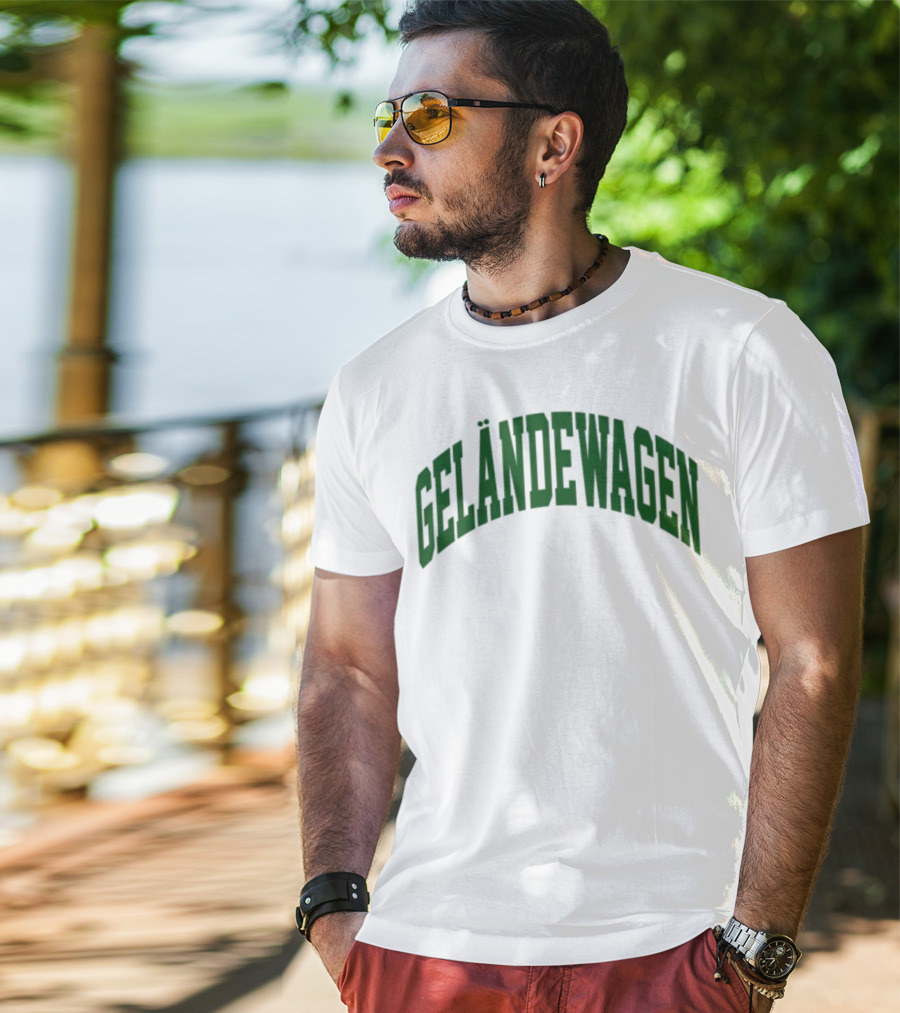 Period Correct Gelandewagen Green Arch T-Shirt