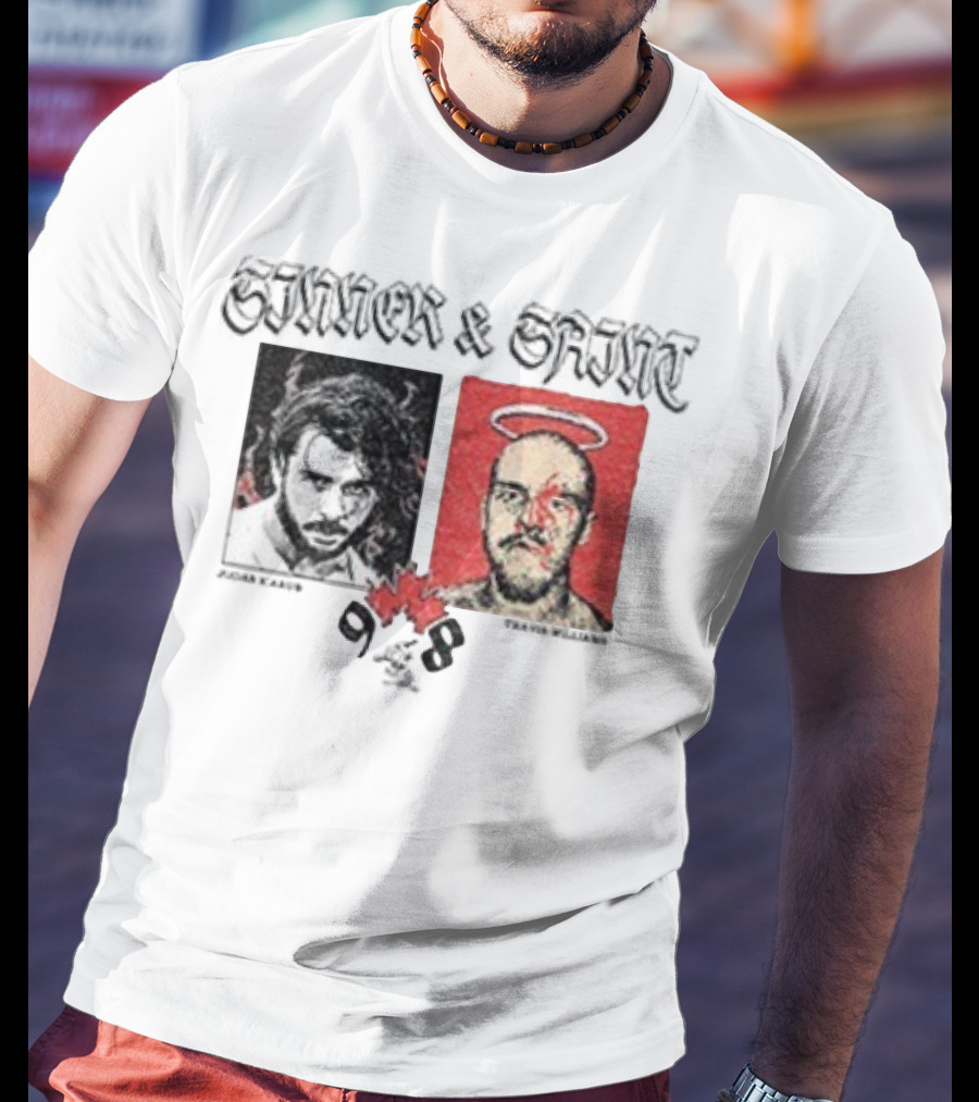 Sinner Saint Judas Icarus Travis Williams Canadian Wrestling Portraits T-Shirt