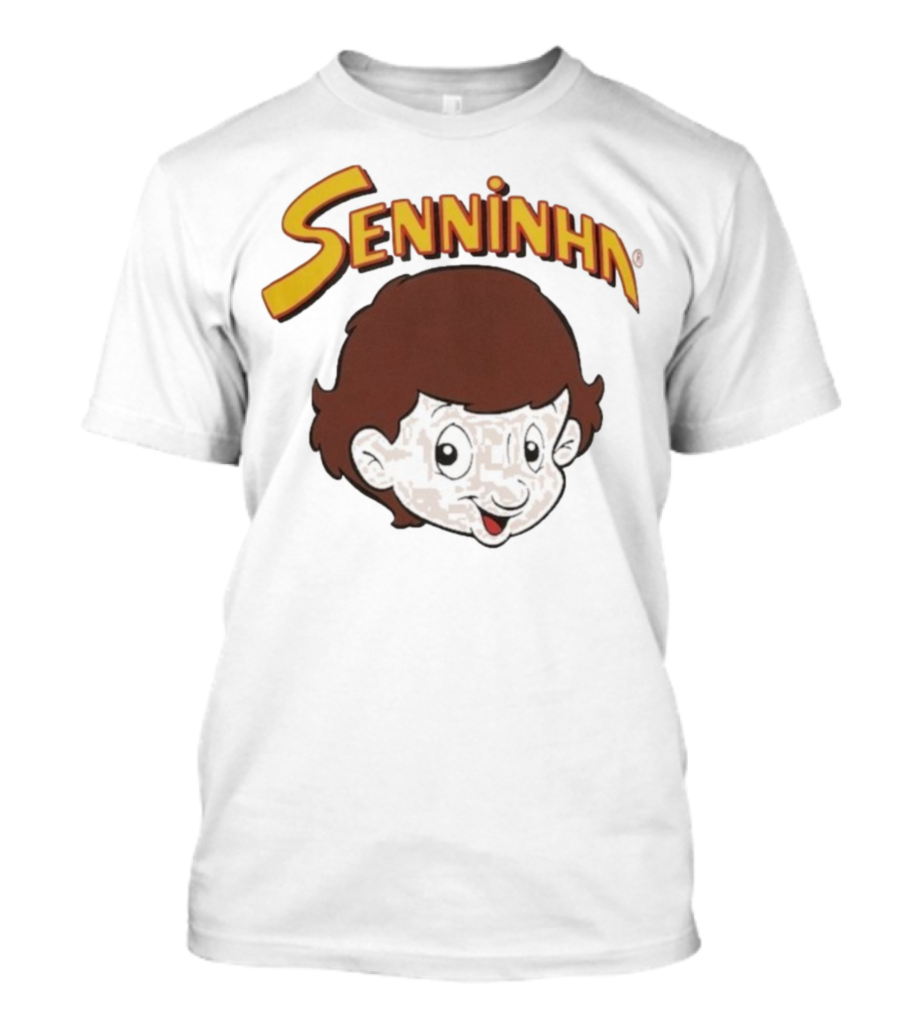 Senninha Ayrton Senna Character Merchandising T-Shirt